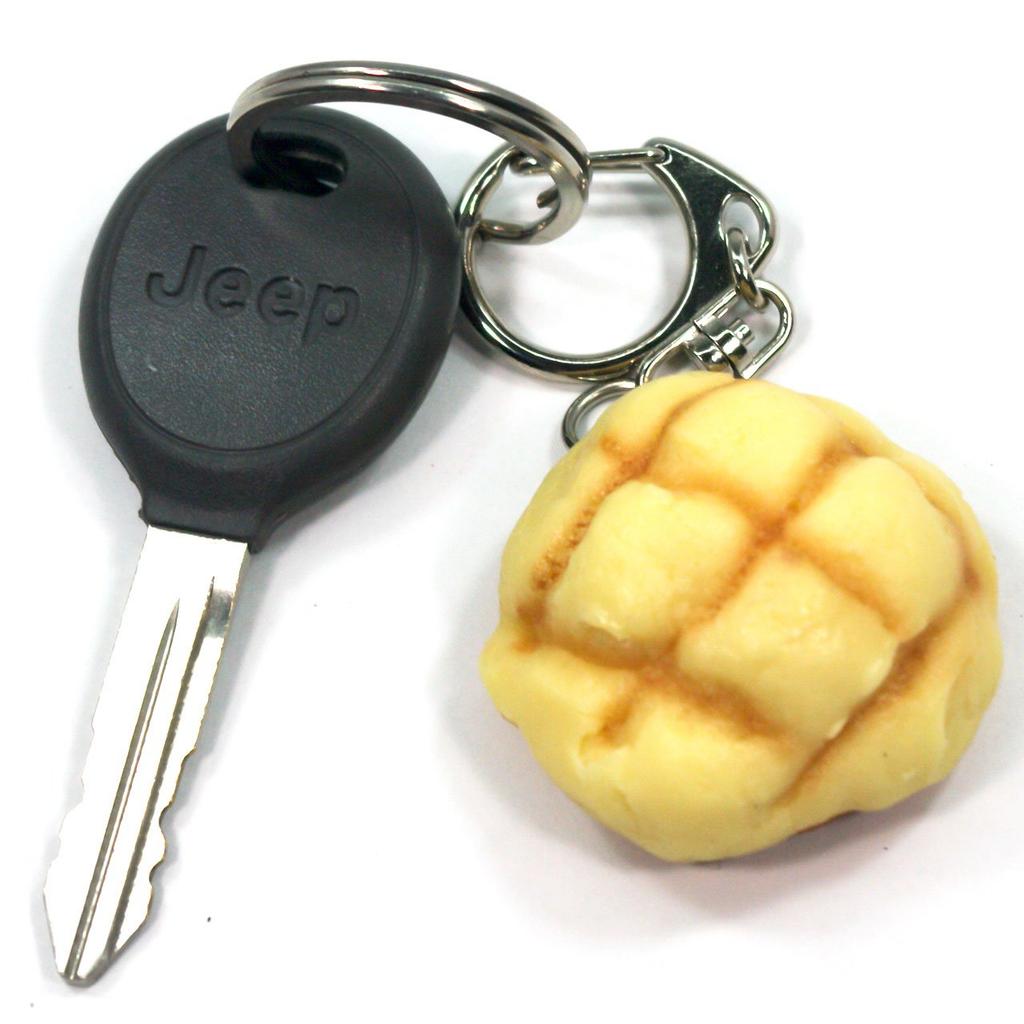 Food replica Melon bread that looks like you could eat it 121OK keychain