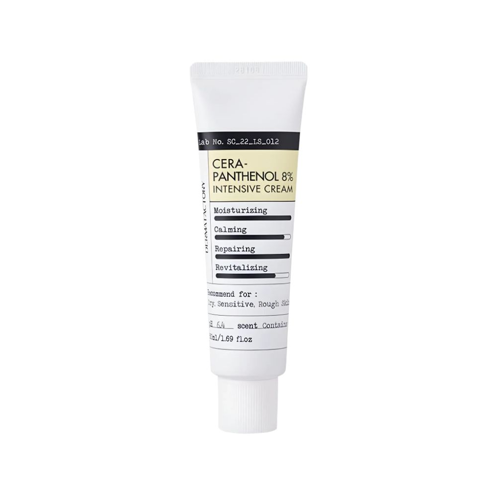 Derma Factory Cera Panthenol 8% Intensive Cream Skin Barrier Repair & Moisture Care 50ml