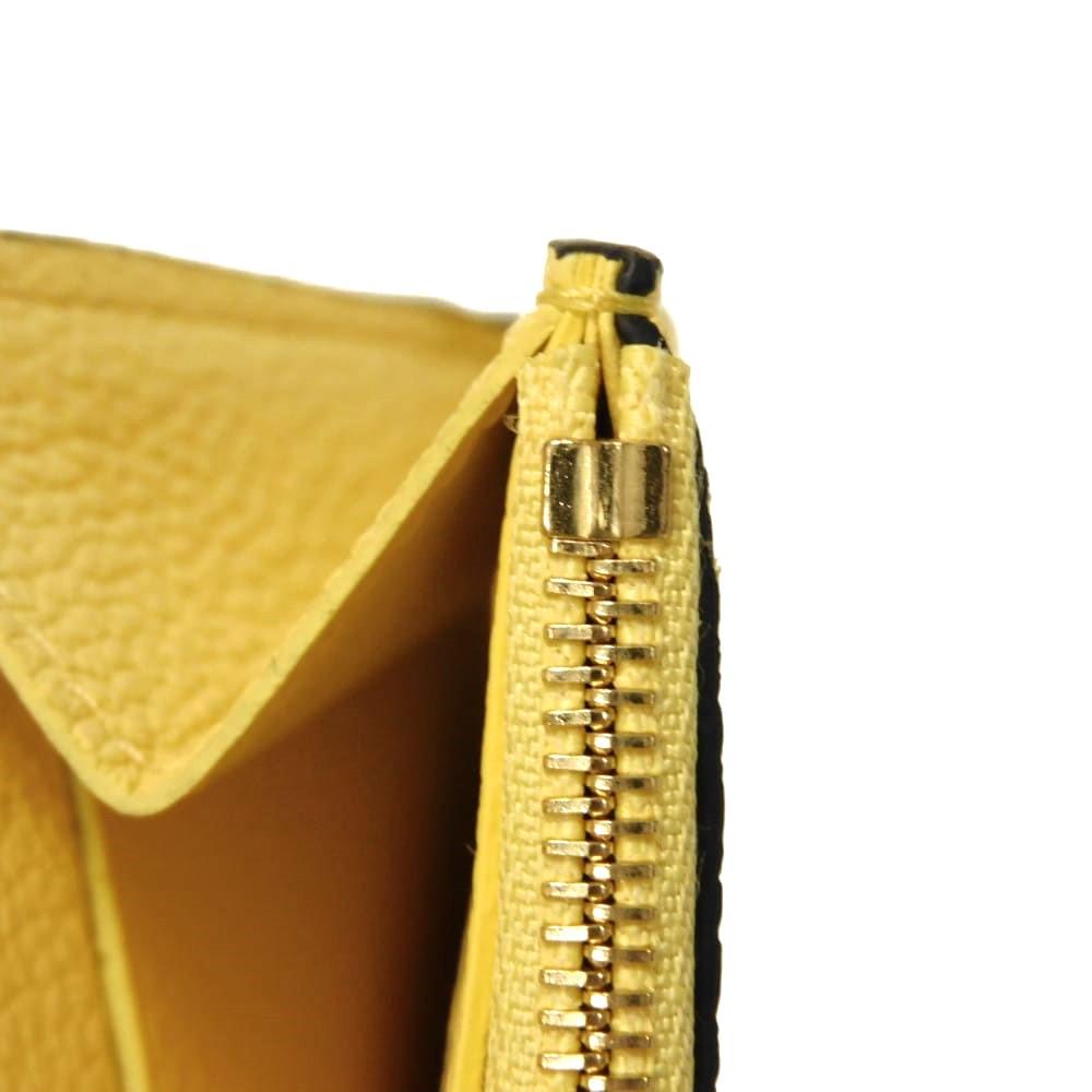 Used LV Porto Monnaie Rosalie M81974 7941 Bag with Flower Embossed LV Logo and RFID IC Chip. Unisex. from Japan