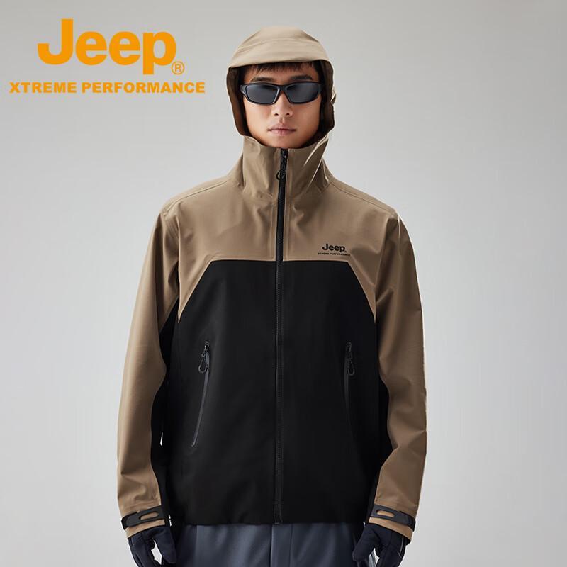 Jeep Men s Waterproof Windproof Outdoor Hardshell Jacket 2XL