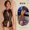 Sexy lingerie sexy teasing women open crotch lace seduction onesie free suit