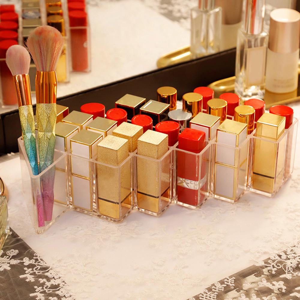 💰Comprar Organizador lápiz labial en forma de pez Torre 28 ranuras Soporte de almacenamiento para maquillaje Lápices labiales cosméticos Vitrina barato al mejor precio en la tienda en línea —