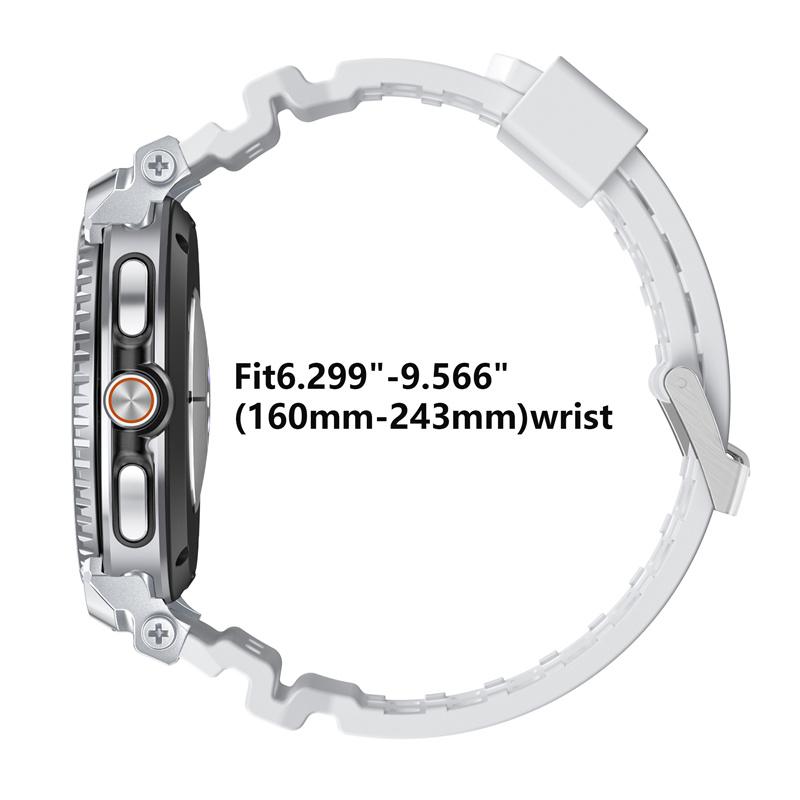 marine strap for Samsung Galaxy Watch 8 Classic 46mm Sport breathable wristband For Galaxy Watch 8 40/44mm silicone band