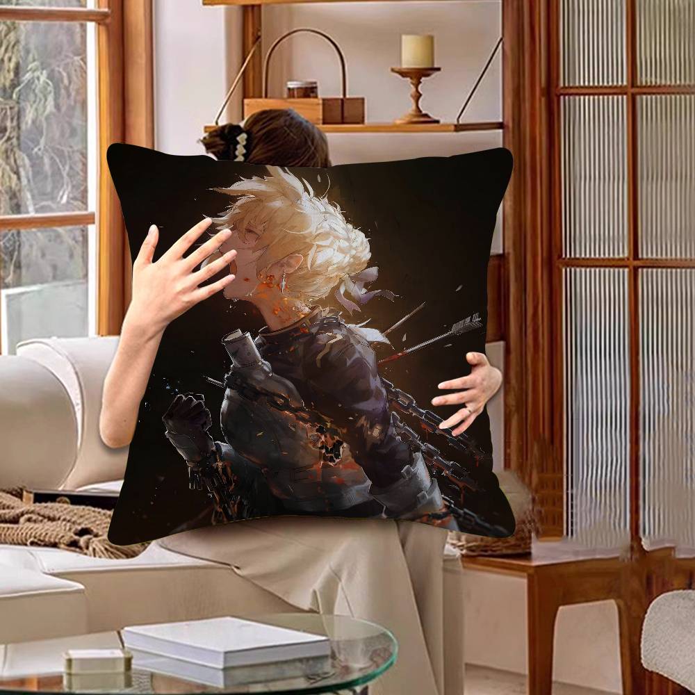 FateGrand Order Saber Anime Personalized Pillow Cover Kids Bedroom Wild Party Decor Pillowcase Kid Birthday Shower Gift