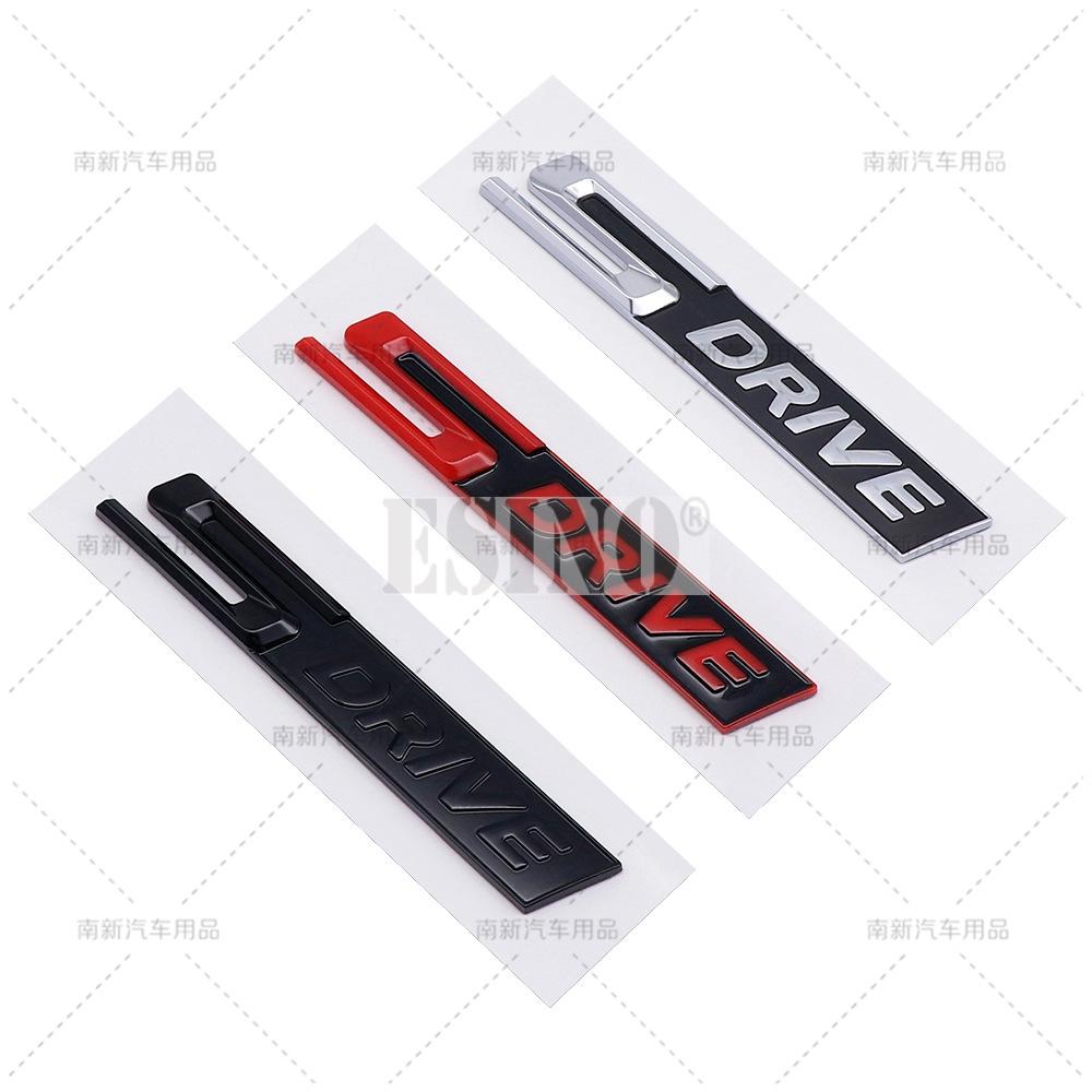 3D S Drive X Drive Badge ABS Rear Trunk Emblem Adhesive Emblem for BMW E90 F30 G20 F10 G30 F25 G01 F15 G05 G06 G07 Pj2