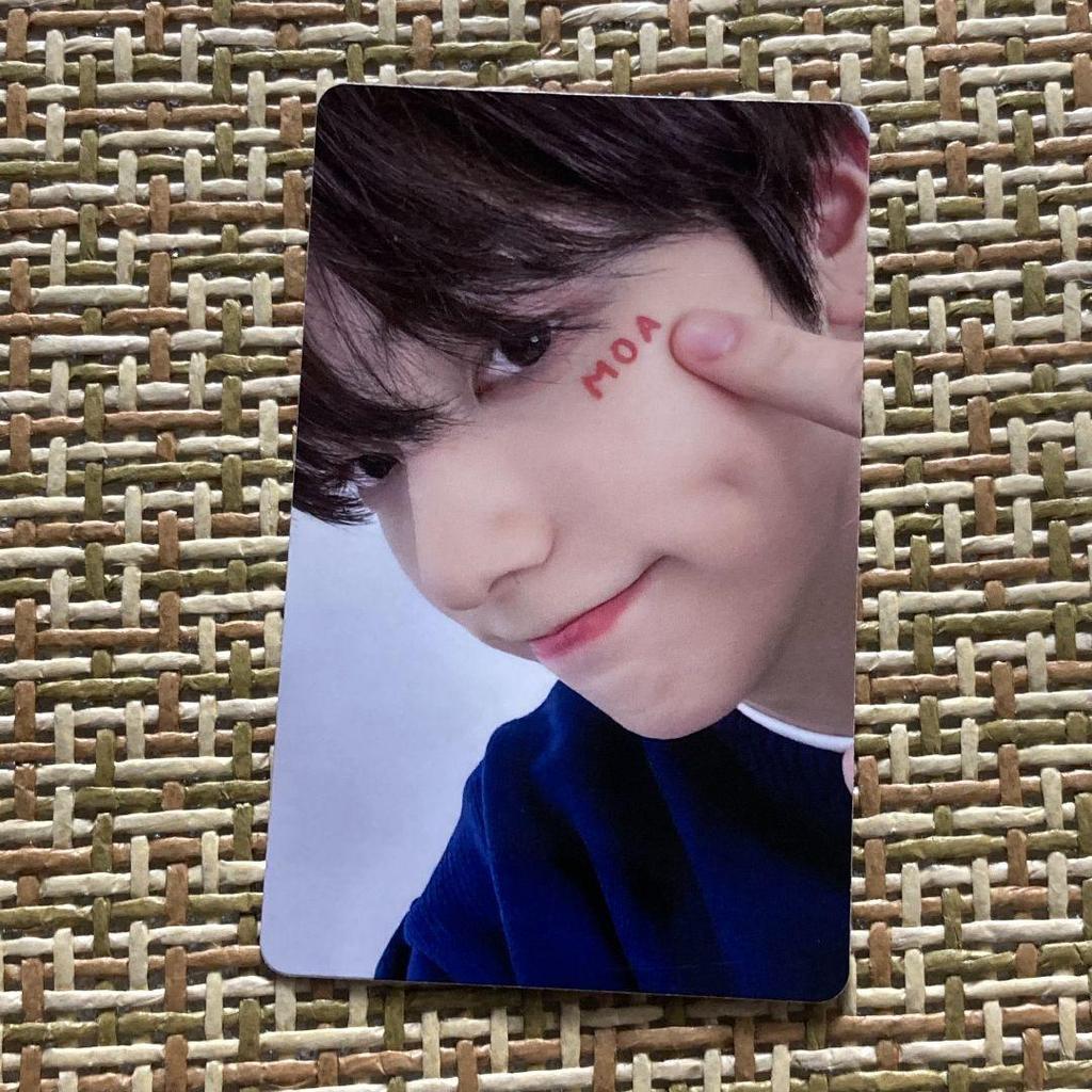 [USED] TXT moazone Soobin Japan concert FC trading card