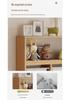 Children's Solid Wood Toy & Book Storage Shelf and Cabinet
