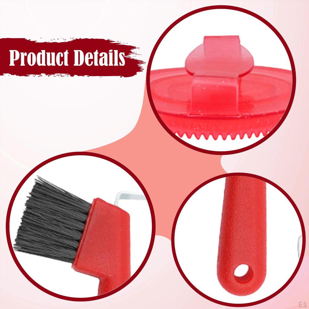 6-teiliges Pferde-Pflege-Set Reinigungs-Werkzeuge Geschenke Professionelles Bürsten-Set Pferde-Pflege-Zubehör für