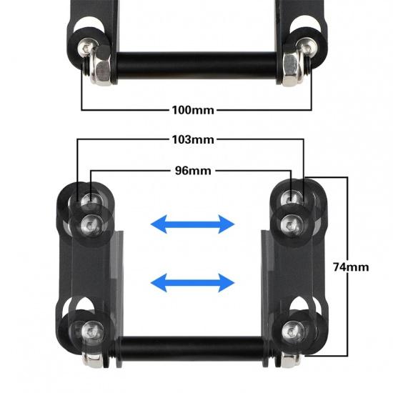 Motorcycle Handlebar Mobile Phone Navigation Bracket For BMW R1200GS R1250GS R1200 R/RS F850 F750 F700GS F800GS F900R/XR S1000R