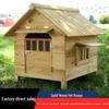 Four Seasons Rainproof Wooden Dog House for Indoor/Outdoor Use