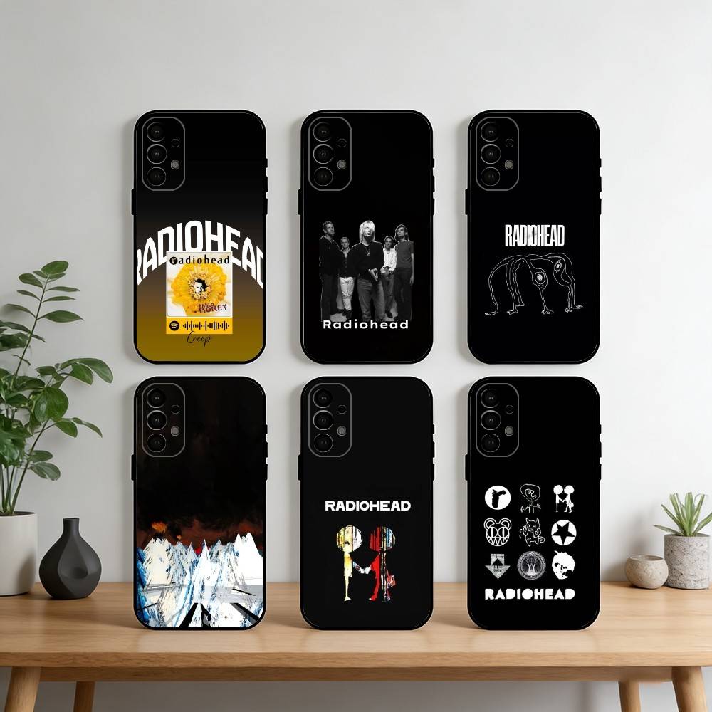 Classic R-Radiohead Rap Band Phone Case For Samsung S25,S24,S21,S22,S23,S30,Ultra,S20,Plus,Fe,Note,10,9,5G Black Cover