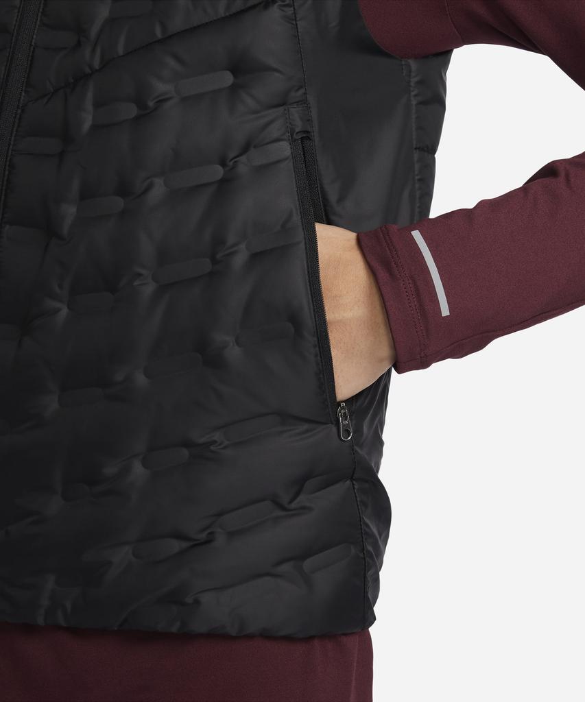 Nike Therma Fit Adv Repel Down Running Vest M - Black / Fb7543-010
