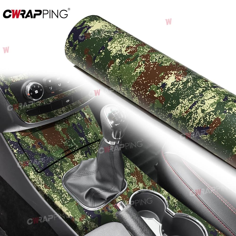 Camouflage Printed Stickers for Motorcycles Accessories Self-Adhesive Vinyl Wrap Motorcycle Helmet Sticker Stickers On Car Decal