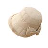 Fashion Bow Padded Bucket Hat Women's Autumn and Winter Casual Plush Basin Hat