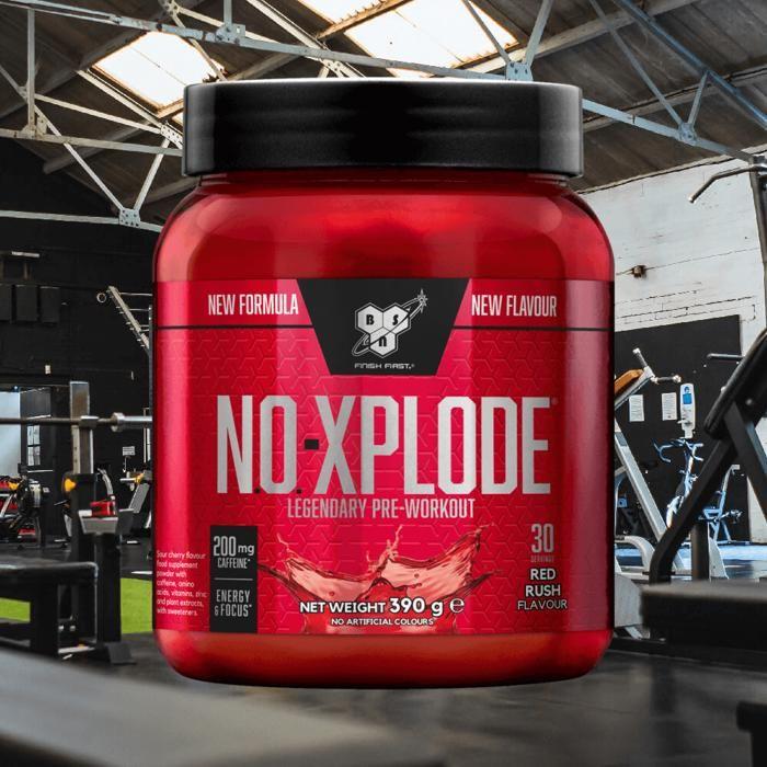 N.o.-xplode 390g rush rouge bsn pre-entrainement