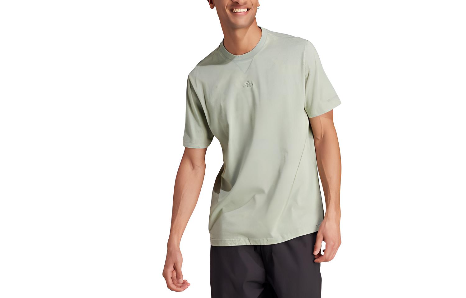 Adidas T Shirt Men s Dusty Green IK4275 L
