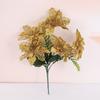 Christmas Decorative Flower With Bright Colors Party Home Decor Flowers Fake