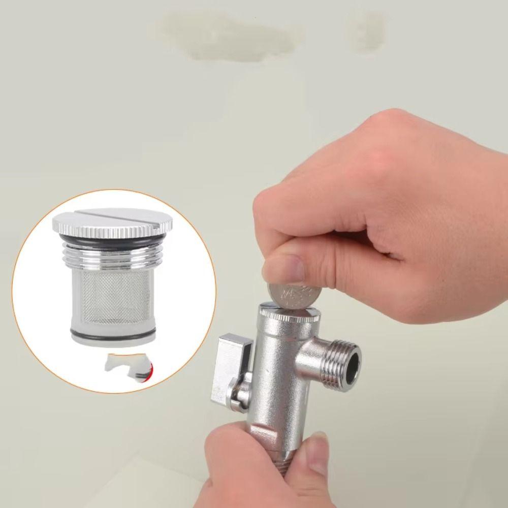 Space Saving Two Way Angle Valve Water Saving Washing Machine Faucet  Kitchen Bathroom Tools