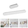 Long Adhesive Wall Hook For Toothpaste Face Cleanser Holders Clip Waterproof Plastic Bathroom Storage Organizer Shelf