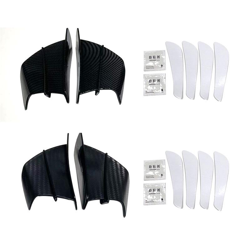 Motorcycle Parts Winglet Aerodynamic Wing Kit Spoiler Fit for Ducati 899 959 1198 1198S 1299 Panigale V4 V4S V4R V2 Supersport