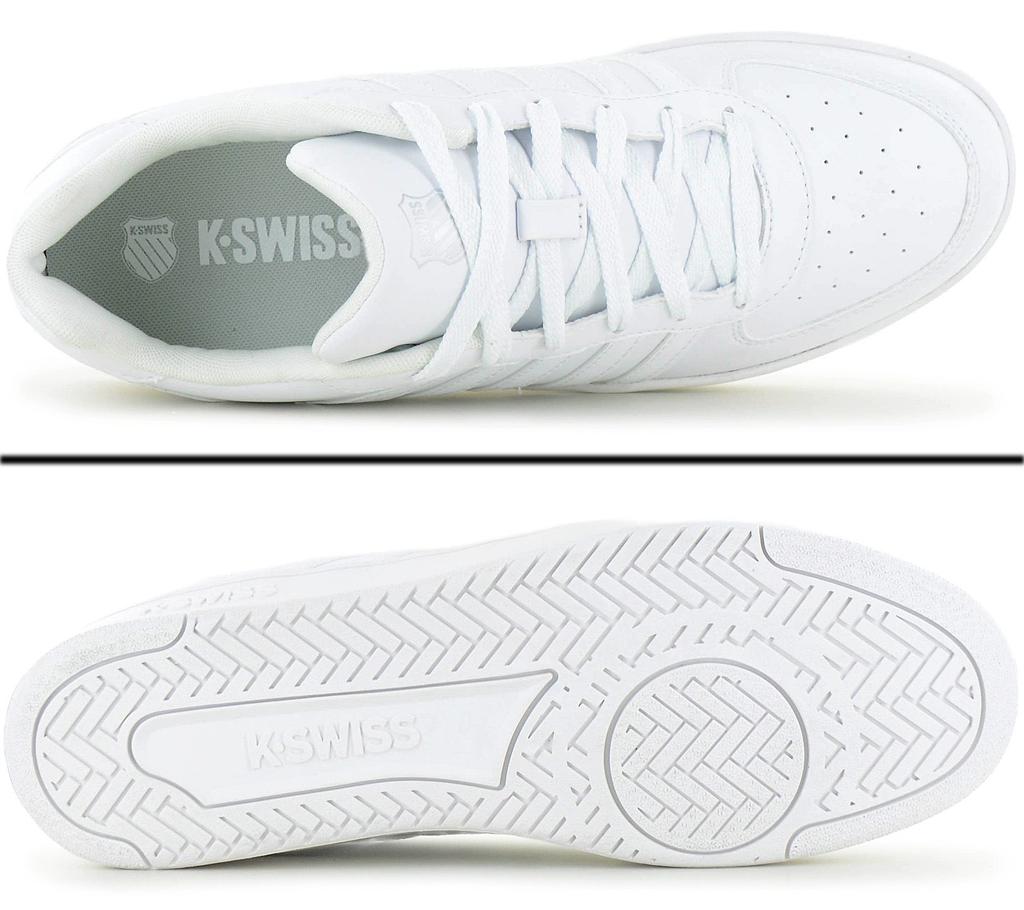 K-SWISS Court Cali - Zapatillas para Hombre Zapatos Blanco 04777-101-M ORIGINAL