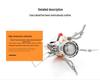 Portable Camping Stove with Electronic Ignition - Ideal for Picnics and Travel