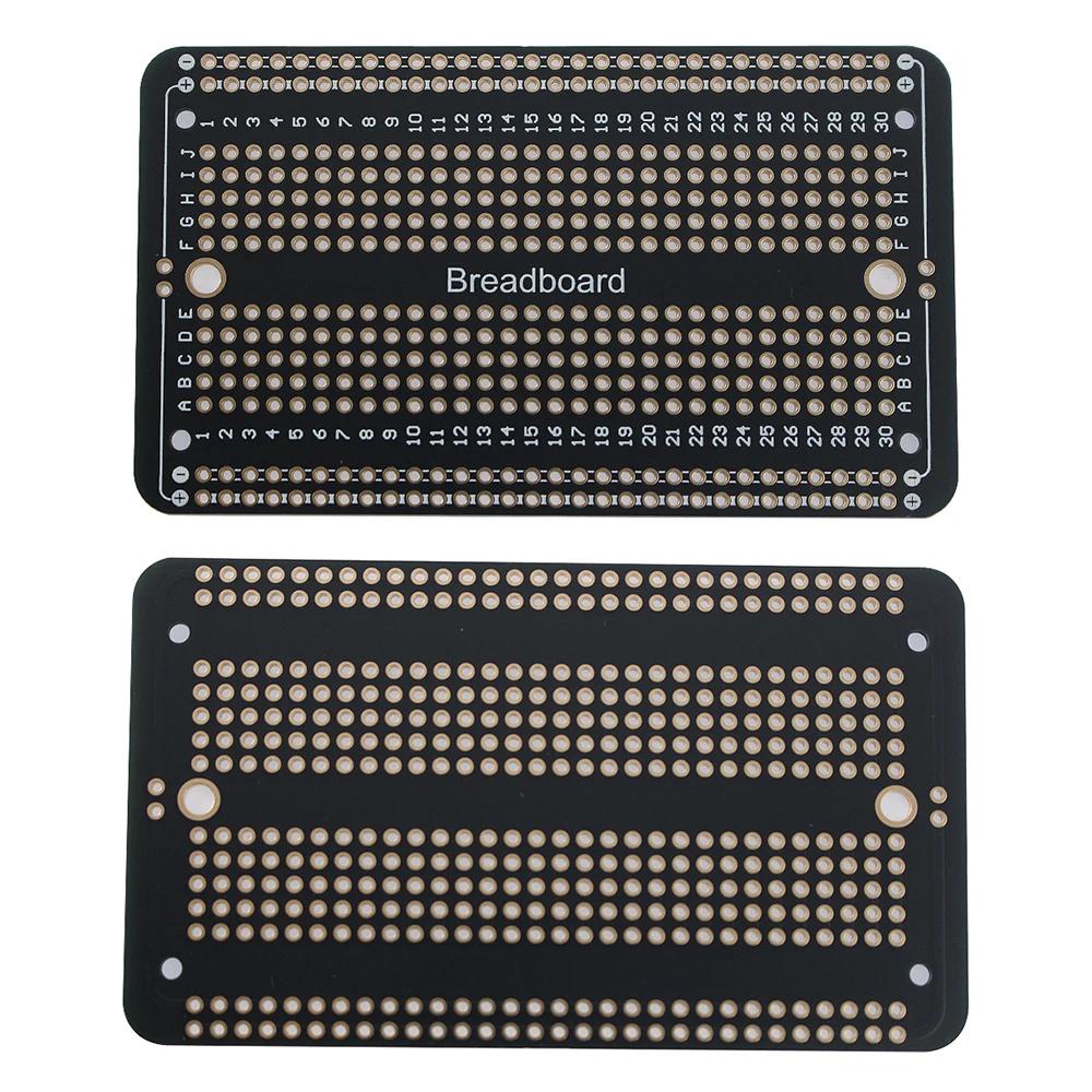 1PCS Standard Permanent Breadboard Solder Pcb Board Prototype Board Protoboard 8.9x5.2cm 17.2x5.2cm Diy Electronics for Arduino