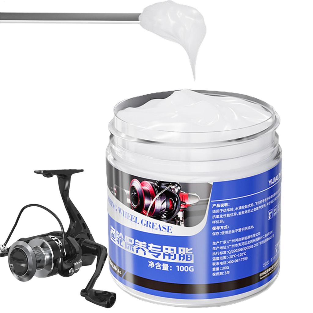 100g Angelrollen-Fett Marine Angelrollen-Öl mit Rostschutz Angelrollen-Schmiermittel Extrem temperaturbeständig