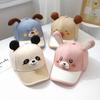 Breathable Capybara Peaked Cap Cotton Baby Sunscreen Hat Fashion Children Baseball Hat  Outdoor