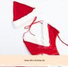 Yi Yue Lingerie Christmas Lace-Up Sleepwear Temptation Role Play Set 8344