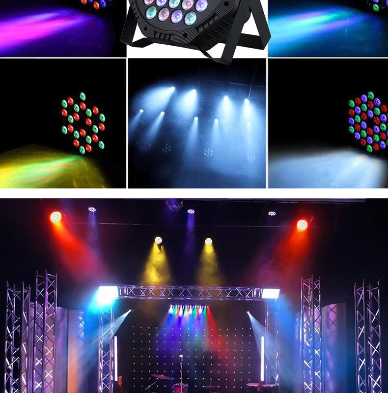 Sound-Activated Multi-Color LED Stage Light Bar for Clubbing, Performances, and Weddings