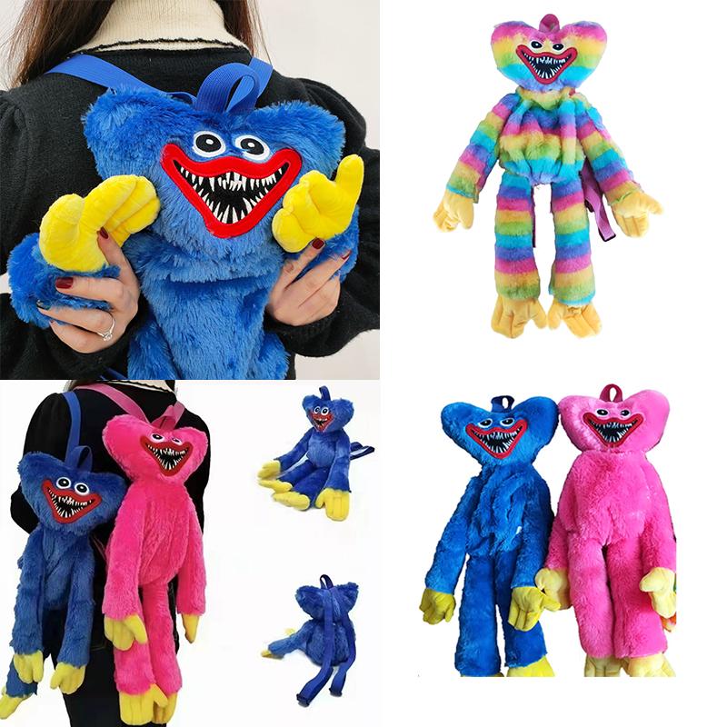 Poppy Plush Playtime Backpack Huggy Wuggy Kissy Missy Stuffed Toys Bag School