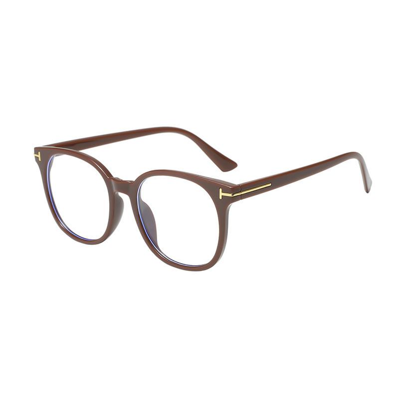 

Dopamine Green Frame Round Sunglasses With Uv400 Protection For Outdoor Activities CoffeeFrameClearLens