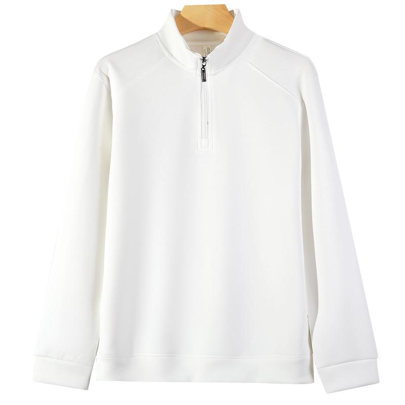 Zipper Stand Up Collar Hoodie for Men, Casual Versatile Top for Men