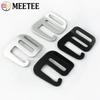 2-10 Pezzi Fibbie a Gancio a G Metalliche Meetee Fibbia a Tripla Regolazione Scorrevole 20/25mm Fibbia di Chiusura per Borsa Zaino Accessori Hardware per Nastri