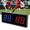 LED Electronic Scoreboard 30ft Remote Control 5 Levels Brightness USB Digital Score   for Basketball Volleyball