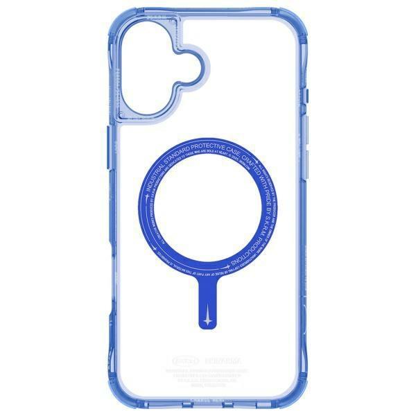 Skinarma Etui Saido Iphone 16 6.1       Magnetic Charging Niebieski/Blue