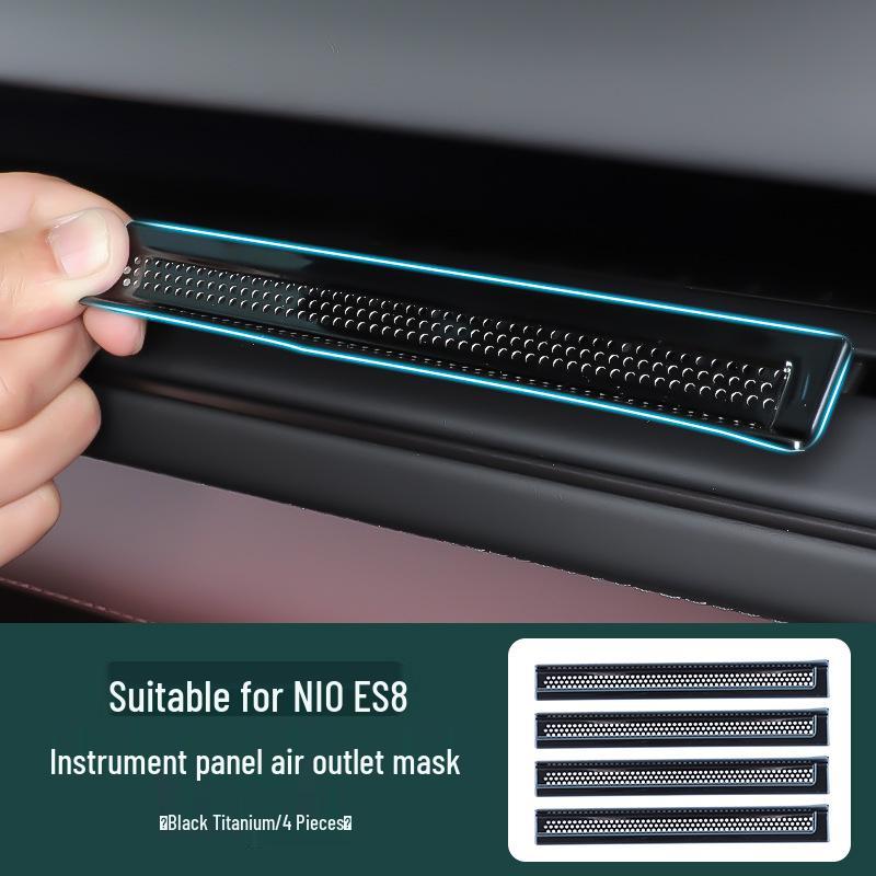 Dashboard Air Vent Dust Cover for Nio ES8 (26 Models) - Protective and Dustproof Modification Accessory