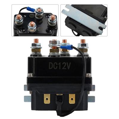 Wireless Remote Control 12V 500A Winch Contact Switch Set with Relay Cable