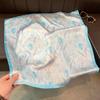 Women S Fashion Tulip Pattern Small Square Scarf For Shirt Decoration