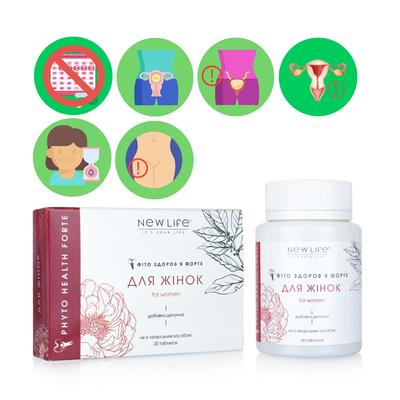 Phyto Health Forte für Frauen New Life Nahrungsergänzungsmittel