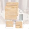 Adjustable Wooden Book Press Binding Bookbinding Supplies Paper for Photo Albums