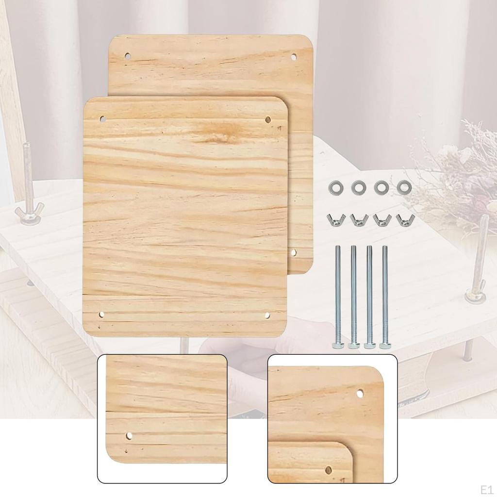 Adjustable Wooden Book Press Binding Bookbinding Supplies Paper for Photo Albums