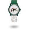 Q&Q SmileSolar Peanuts Collection Green Golf Watch R02A-509VK Solar Powered Water Resistant