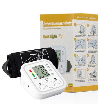Misuratore automatico della pressione sanguigna da braccio, sfigmomanometro, misuratore di pressione, tonometro per la misurazione della pressione arteriosa
