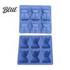 Mini Glaçons Vache Moule à Glaçons Highland Plateau Flexible en Silicone de Qualité Alimentaire Démoulage Facile Réutilisable Fabricant Forme 3D pour Whisky Cocktails