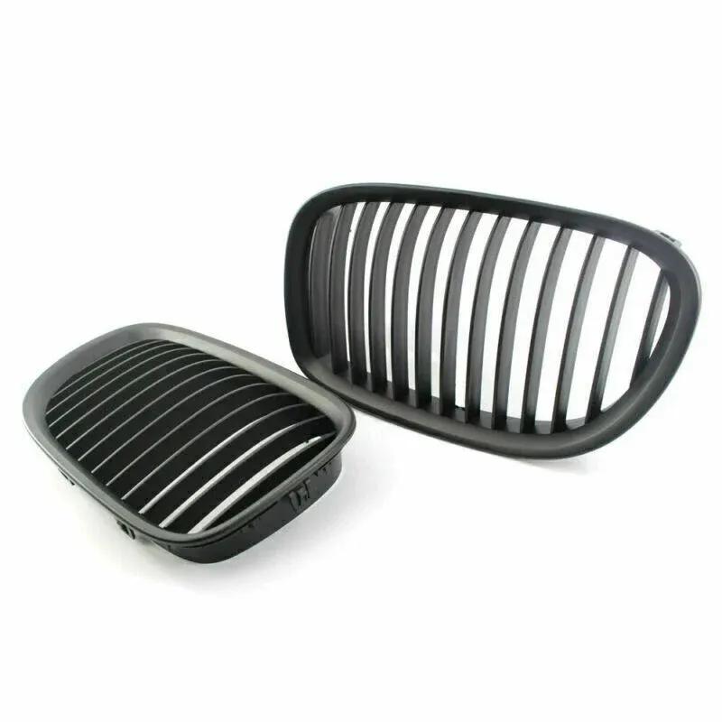 For BMW 7 Series 4-Door Sedan F01 F02 F03 F04 760Li 750Li 750i 2009-15 Front Kidney Bumper Racing Grille Mesh Single  Line Grill