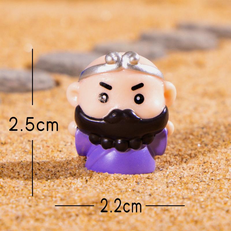 Micro-landscape Journey To The West, Cute Resin Doll, Cartoon Sun Wukong Car Model Decorative Item