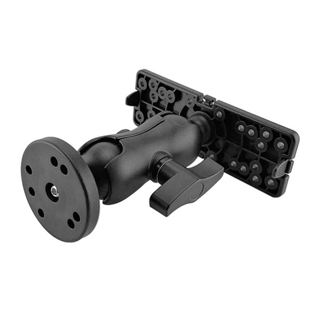Marine Boat Fishfinder Bracket 360 Degree Depth Sounder Base Mount Universal Transducer Bracket Fishes Finder Mount GPS Plate