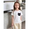 27Home Brand Export Children's Clothing Original Order Summer New 2026 Girls' Pure Cotton T-Shirt Short-Sleeve Baby Clothes Ins